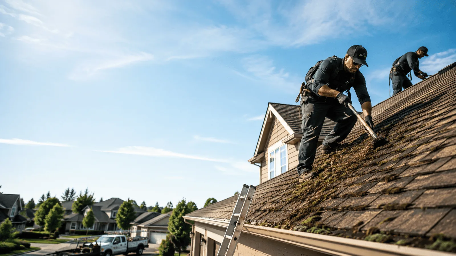 Roof Moss Removal in Stilwell, OK near me